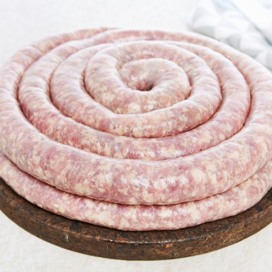 Saucisse ancienne Bleu-Blanc-Coeur porc breton 2 kg