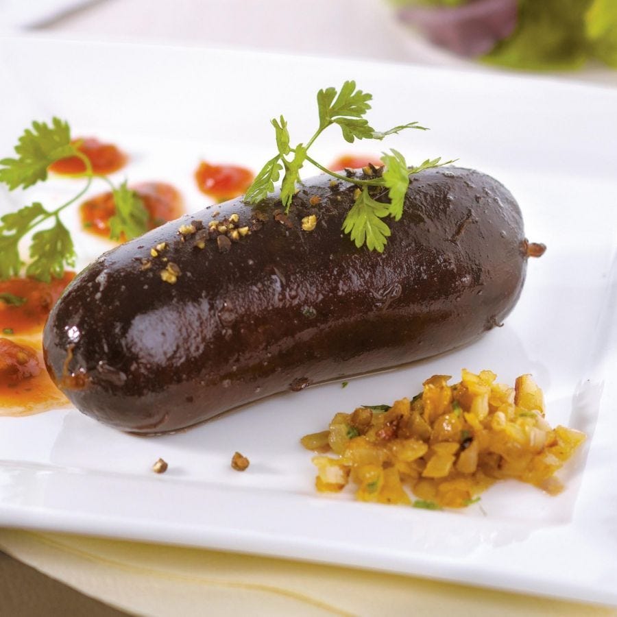 Boudin noir aux oignons