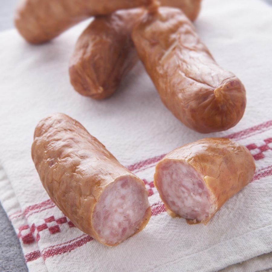 Saucisse de bière cuite