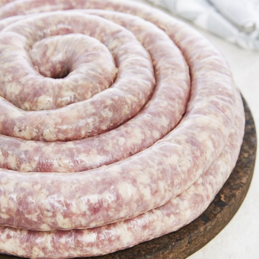 Saucisse brasse fraîche de l'Aveyron 