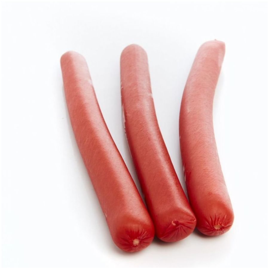 Saucisse de Strasbourg Hot-Dog pur porc