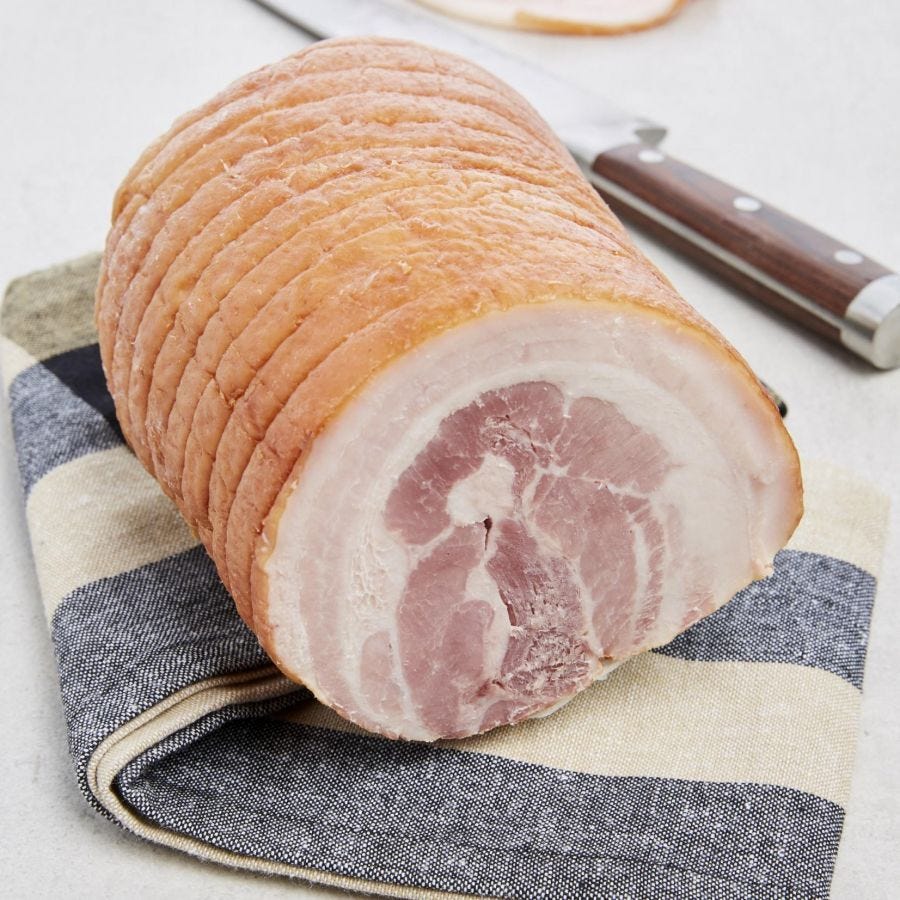 Demi poitrine de porc paysanne