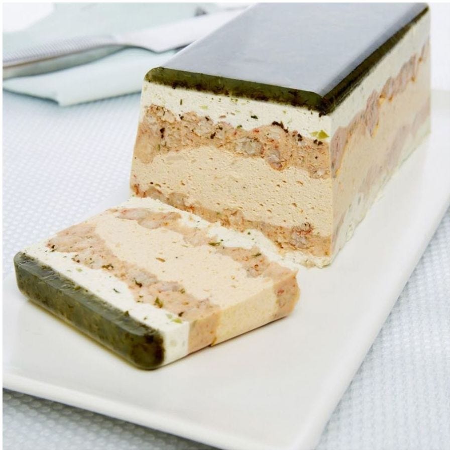 Terrine aux écrevisses à l'Armoricaine