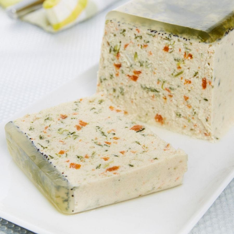 Terrine de Saint-jacques et poireaux