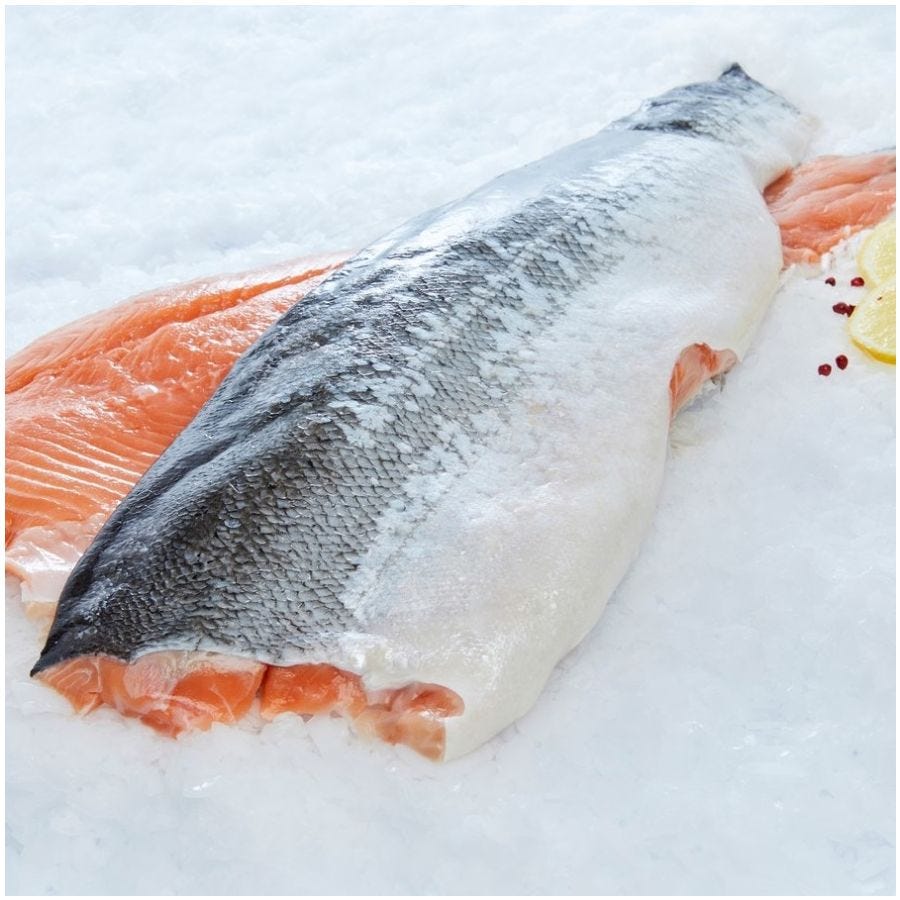 Filet de saumon Atlantique avec peau
