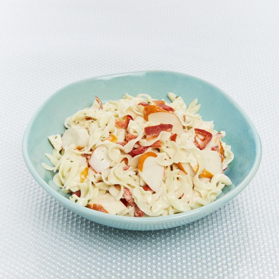 Salade de tagliatelles au surimi