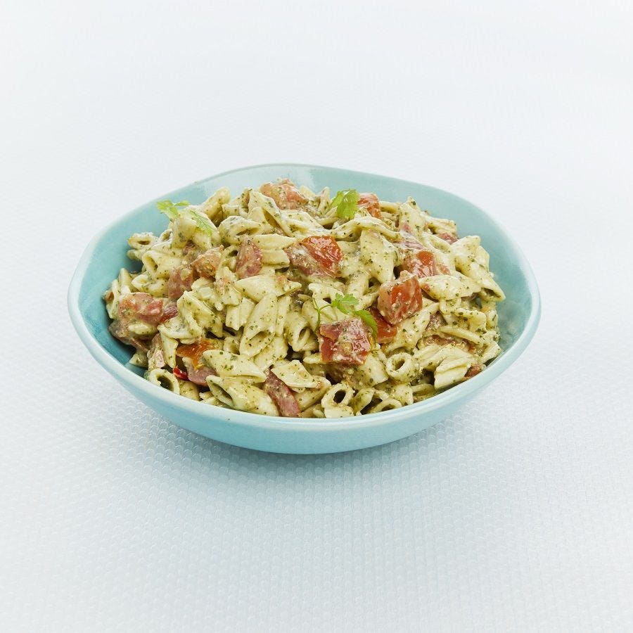 Salade italienne de penne au pesto