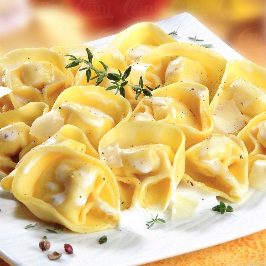 Tortellini farcie à la ricotta et aux épinards