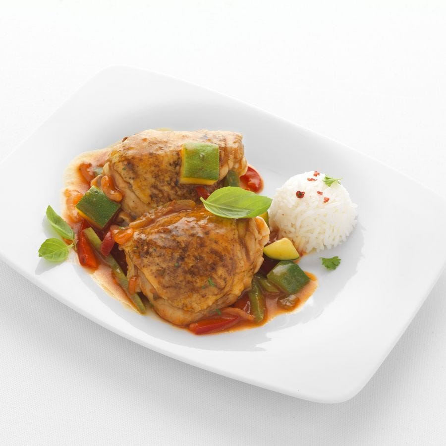 Poulet basquaise