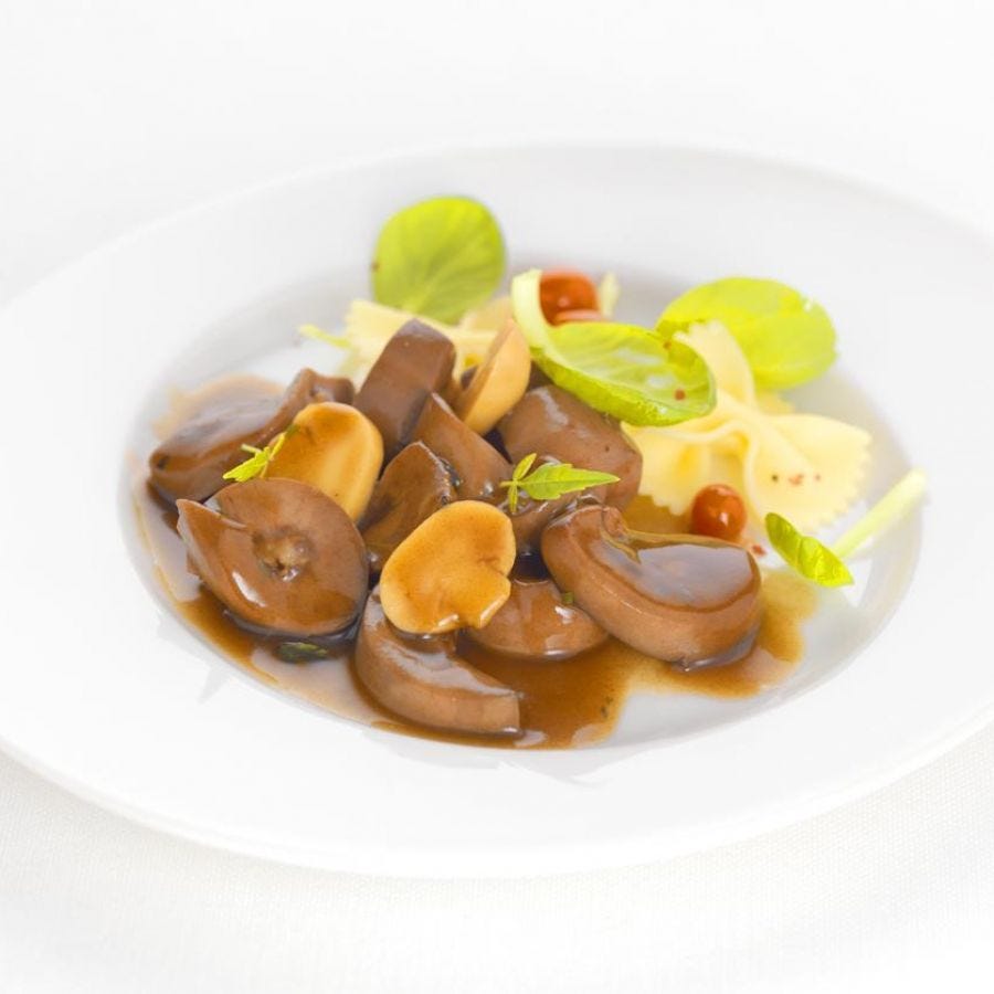 Rognon de porc sauce madère