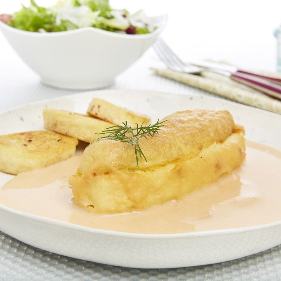 Quenelle lyonnaise de brochet