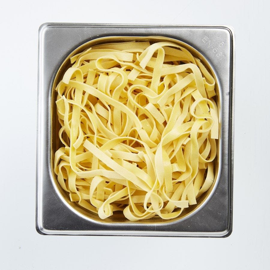 Tagliatelle aux œufs 