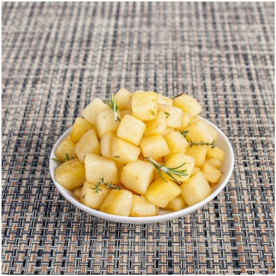 Pomme de terre en cubes