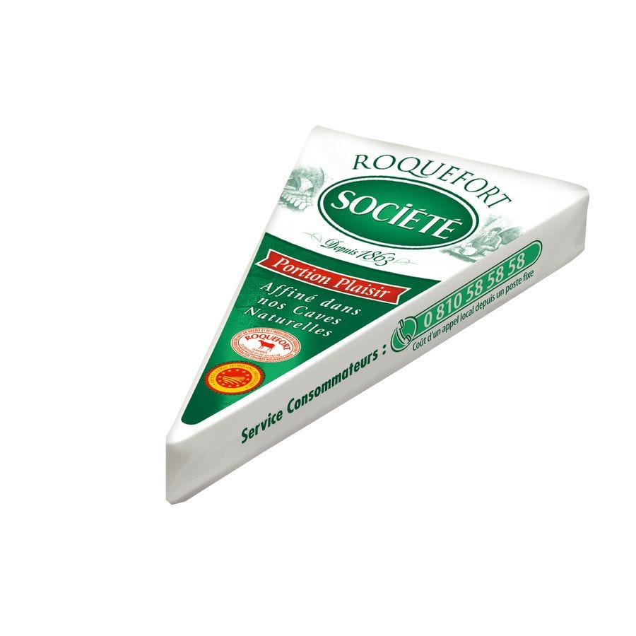 Roquefort AOP au lait cru en portion