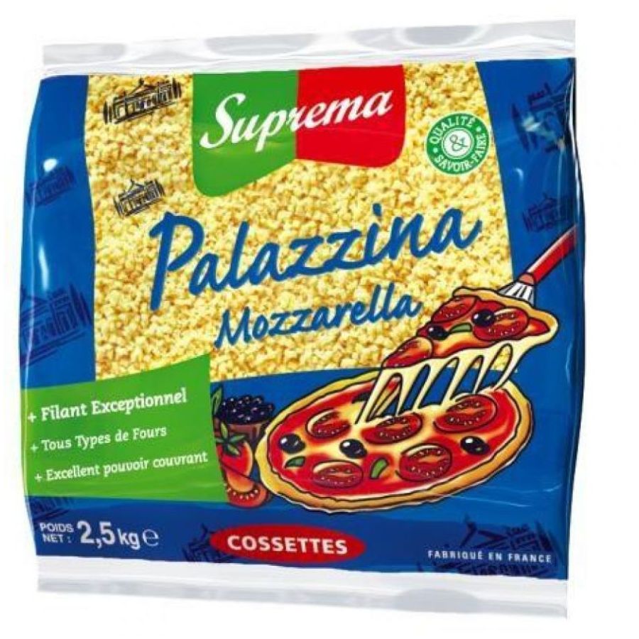 Mozzarella en cossettes Palazzina