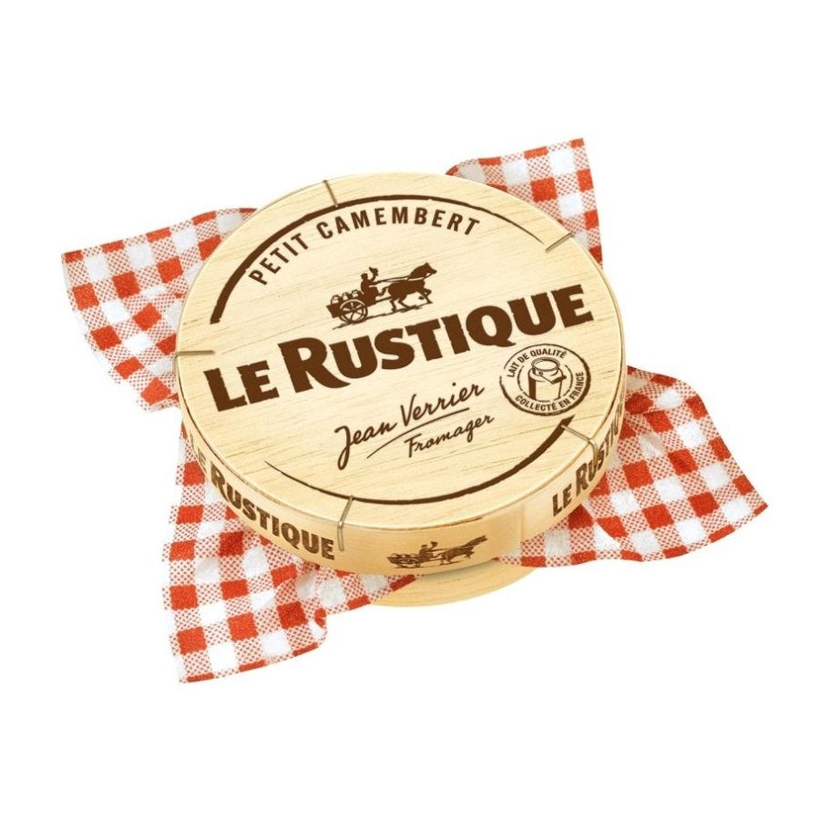 Petit camembert pasteurisé