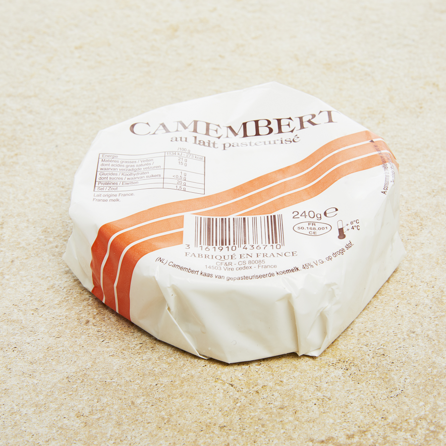 Camembert pasteurisé