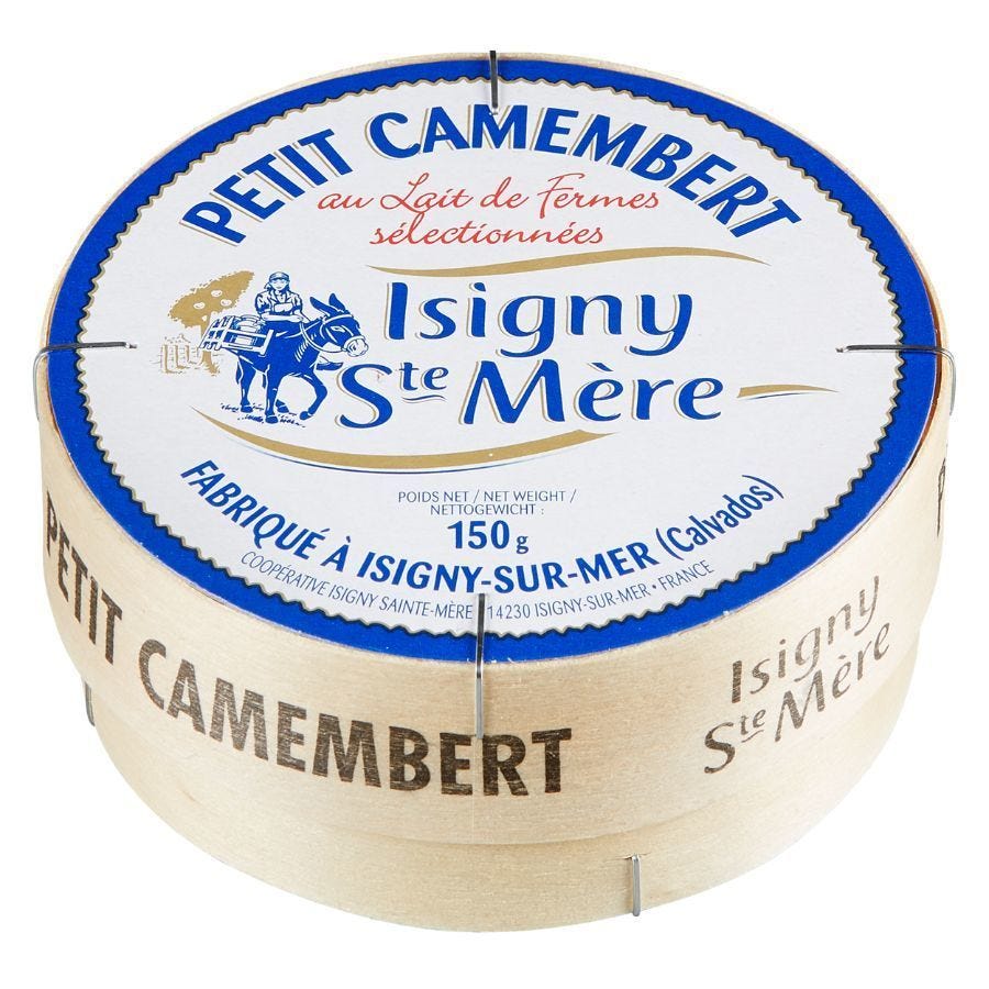 Petit camembert lait microfiltré