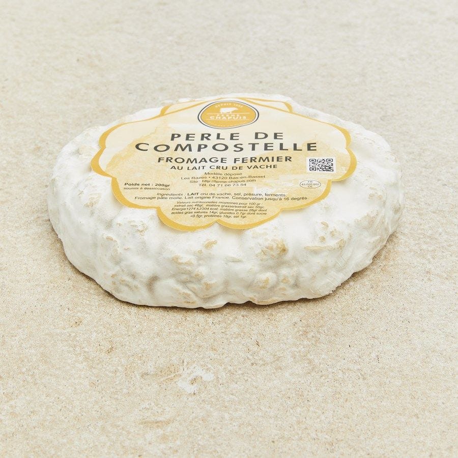 Perle de Compostelle au lait cru