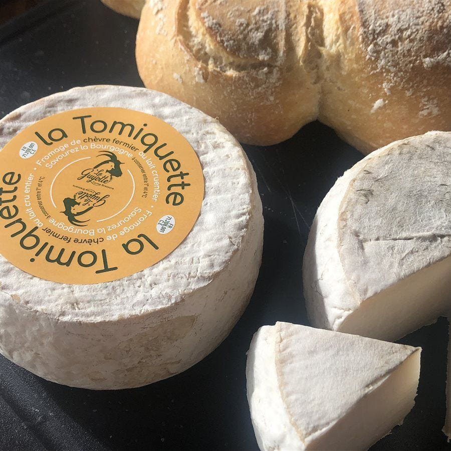 Le Tomiquette fermier au lait cru affiné
