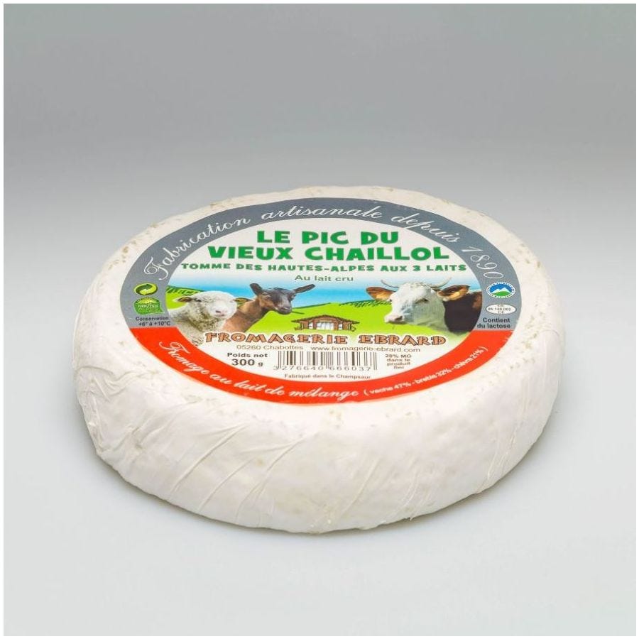 Tomme des Hautes-Alpes aux 3 laits Le vieux Chaillol