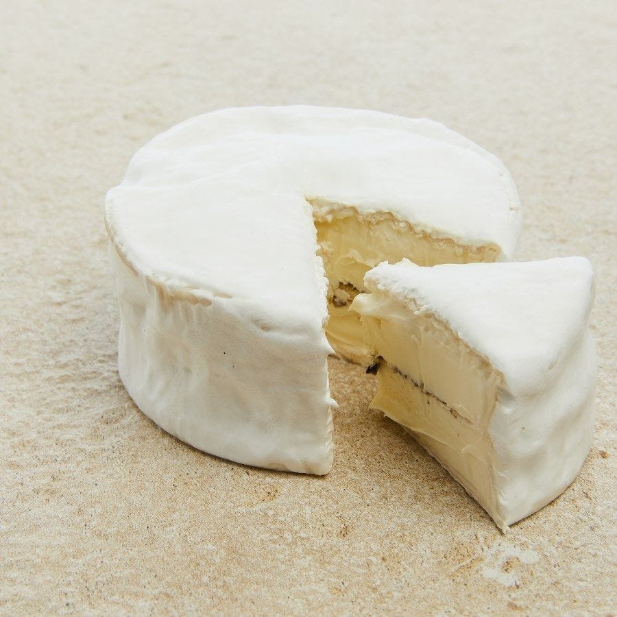 Fromage triple crème affiné aux truffes d'été
