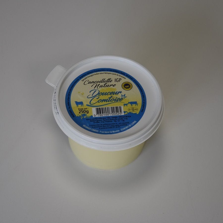 Cancoillotte nature IGP