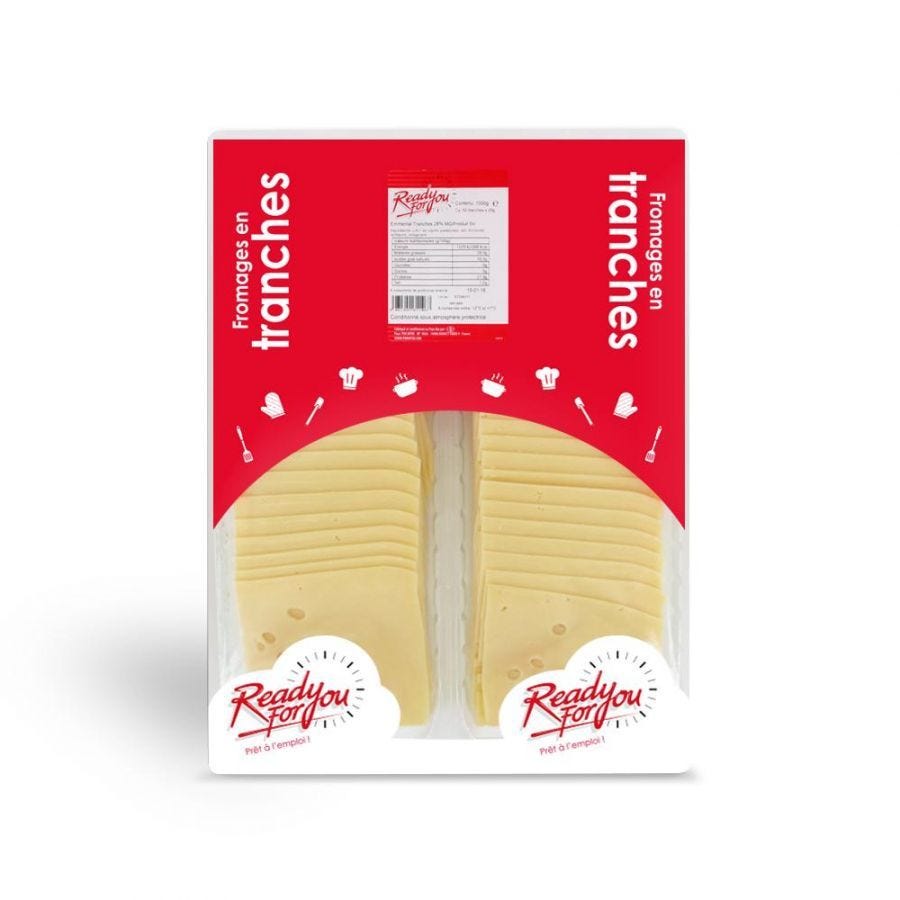 Emmental tranché