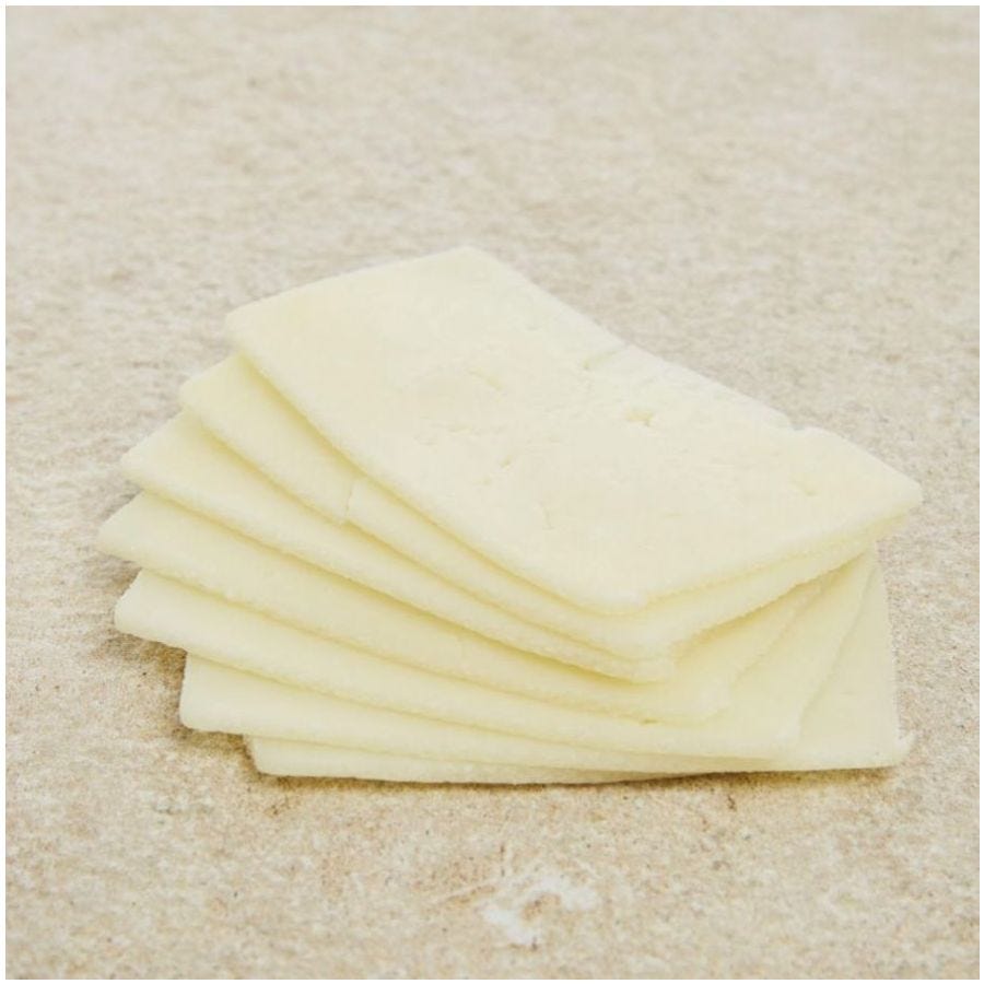 Tomme de brebis affinée en tranches