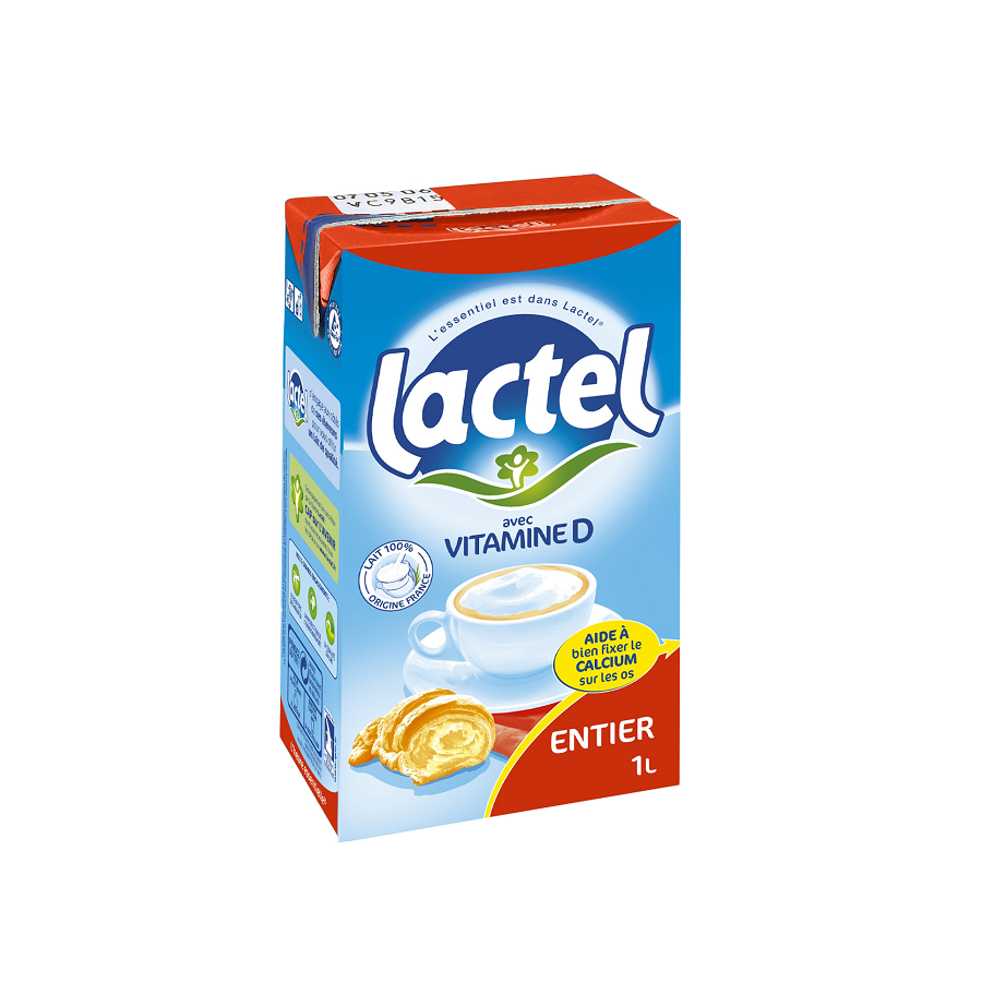 Lait entier UHT