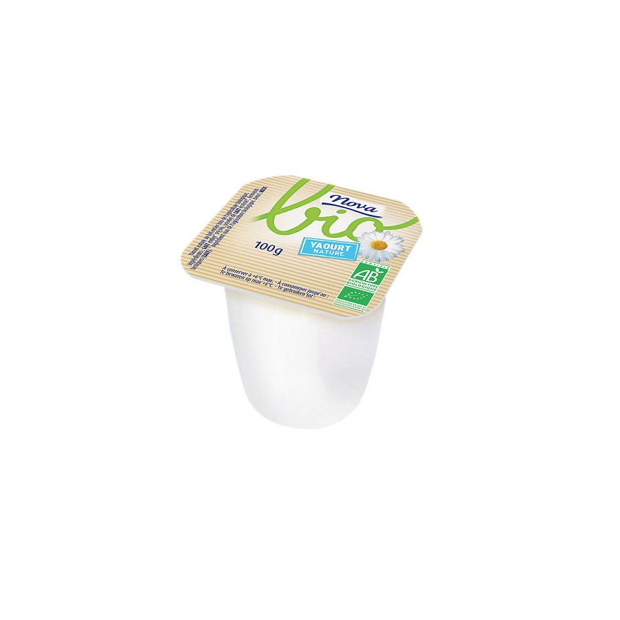 Yaourt nature lait entier Bio