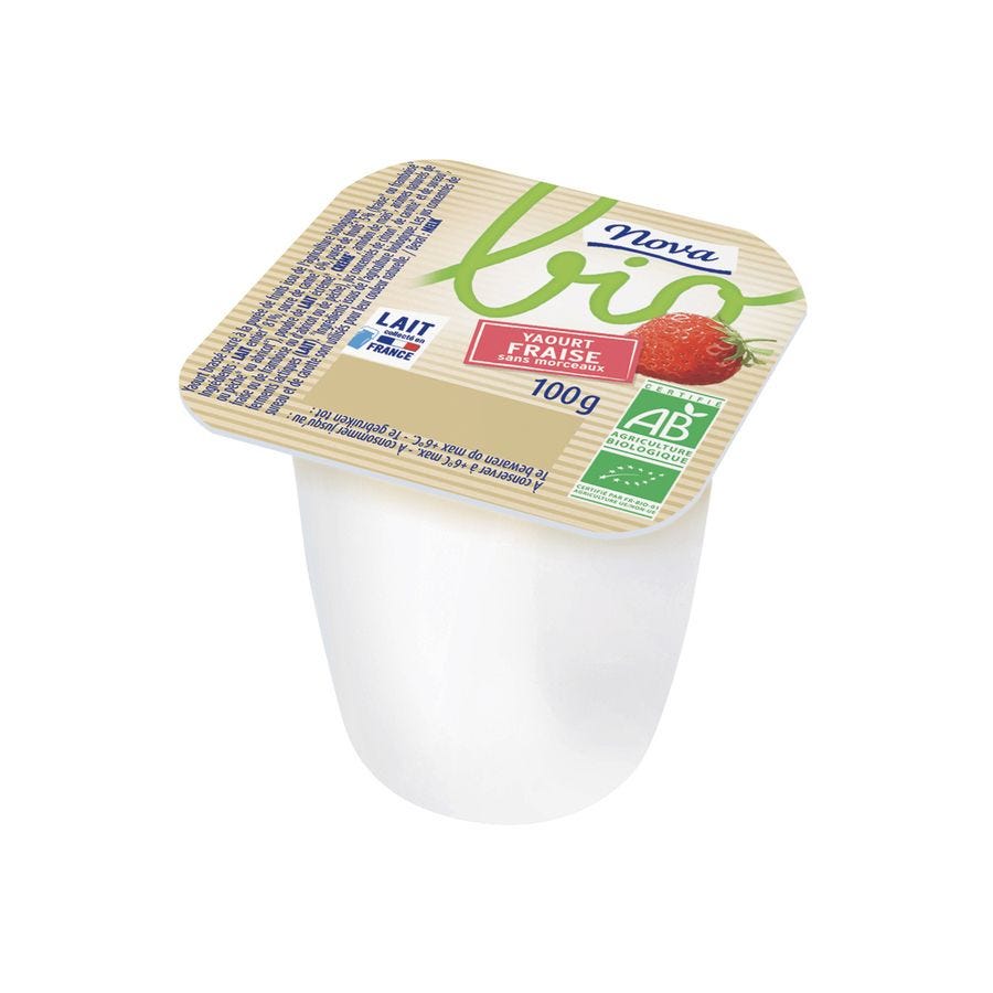 Yaourt brassé aux fruits mixés bio