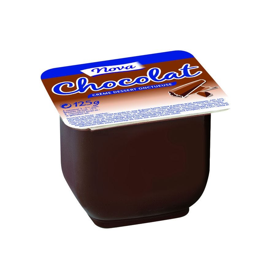 Crème dessert au chocolat