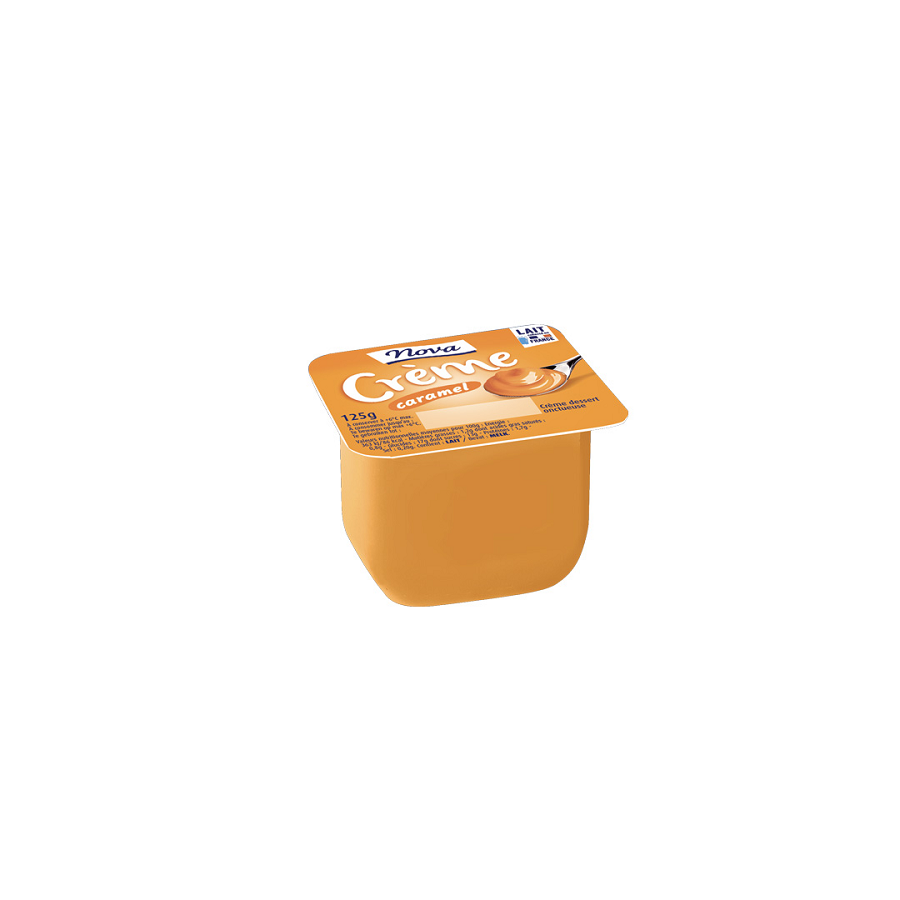 Crème dessert au caramel