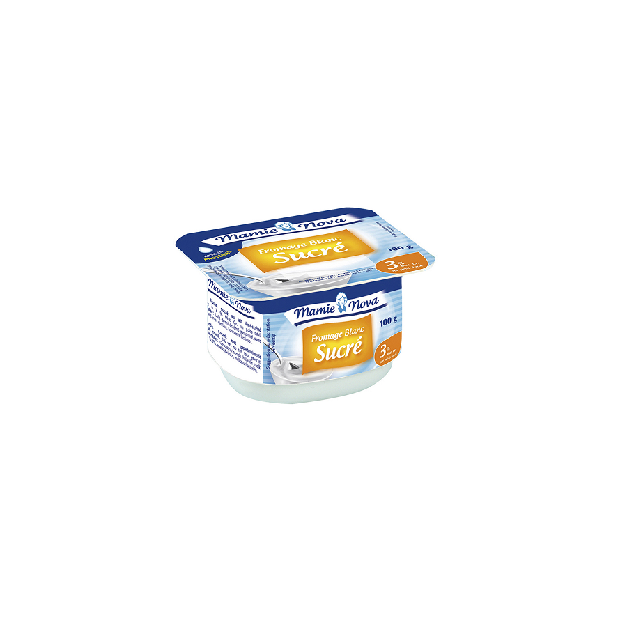 Fromage blanc sucré 3% MG