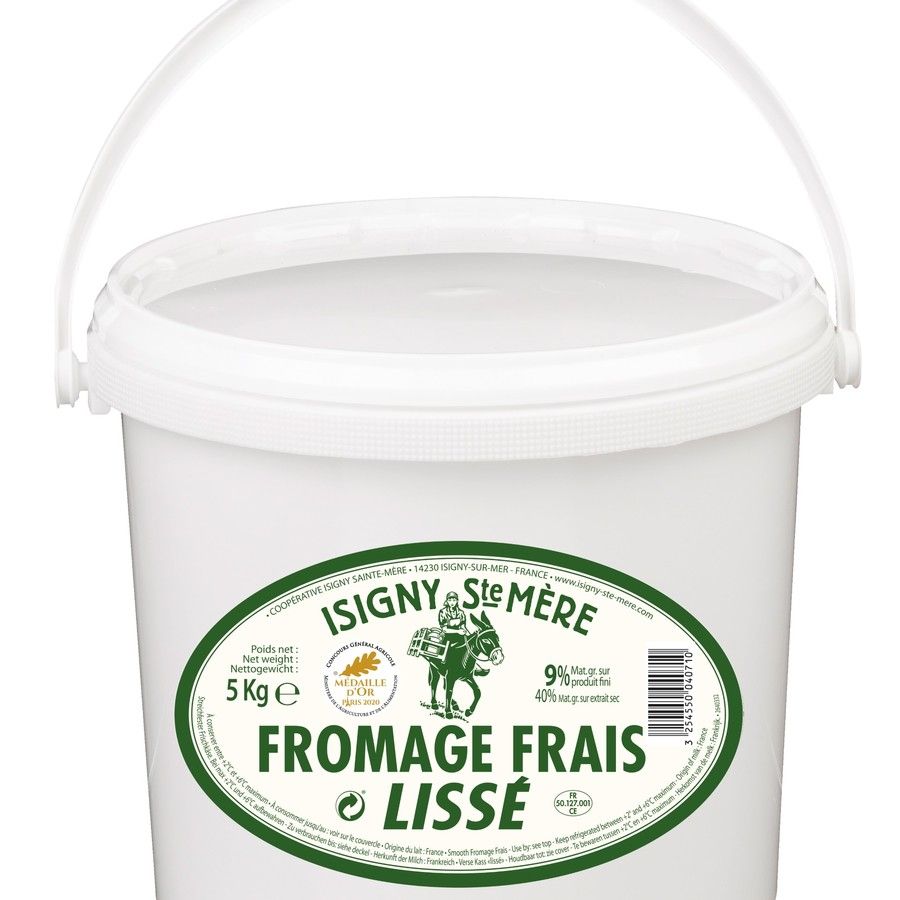 Fromage blanc frais 9,2% MG Isigny Ste Mère