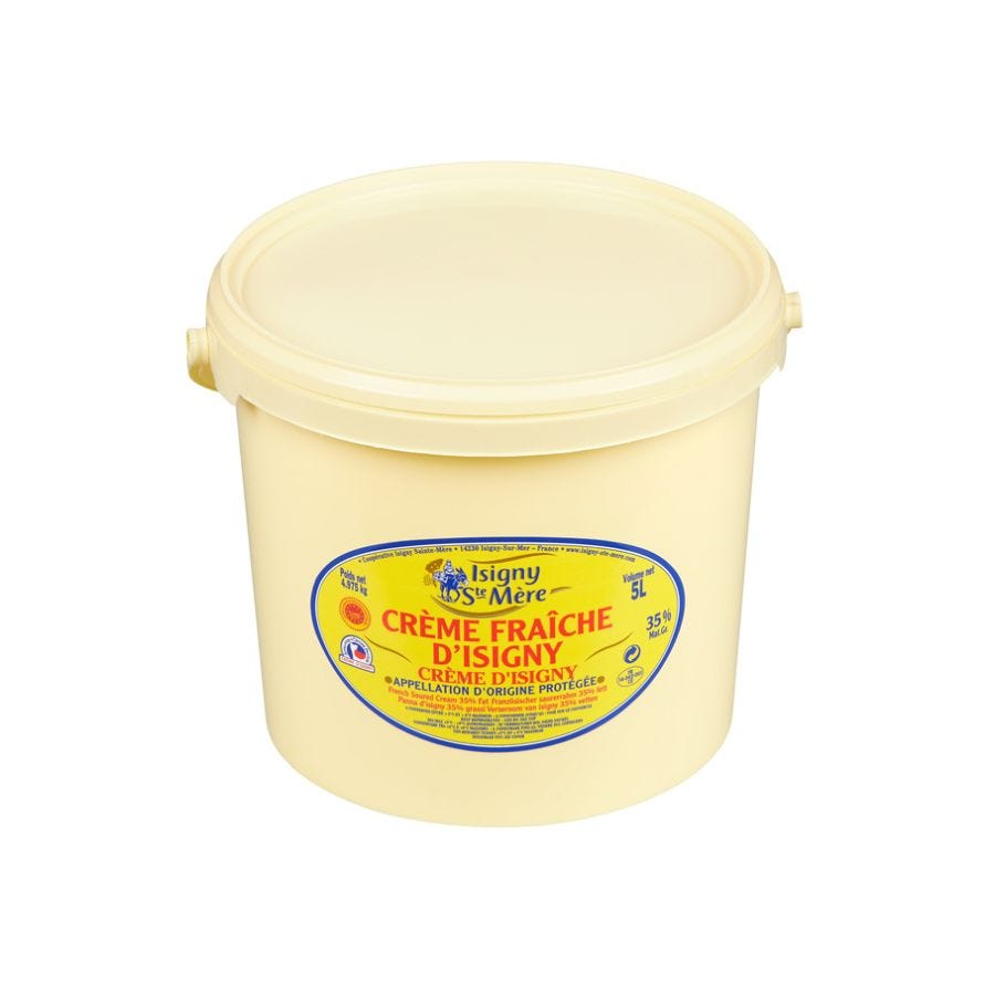 Crème d'Isigny AOP épaisse 35% MG