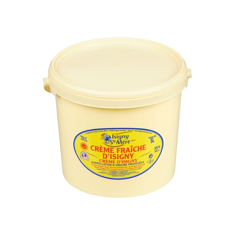 Crème d'Isigny AOP épaisse 35% MG