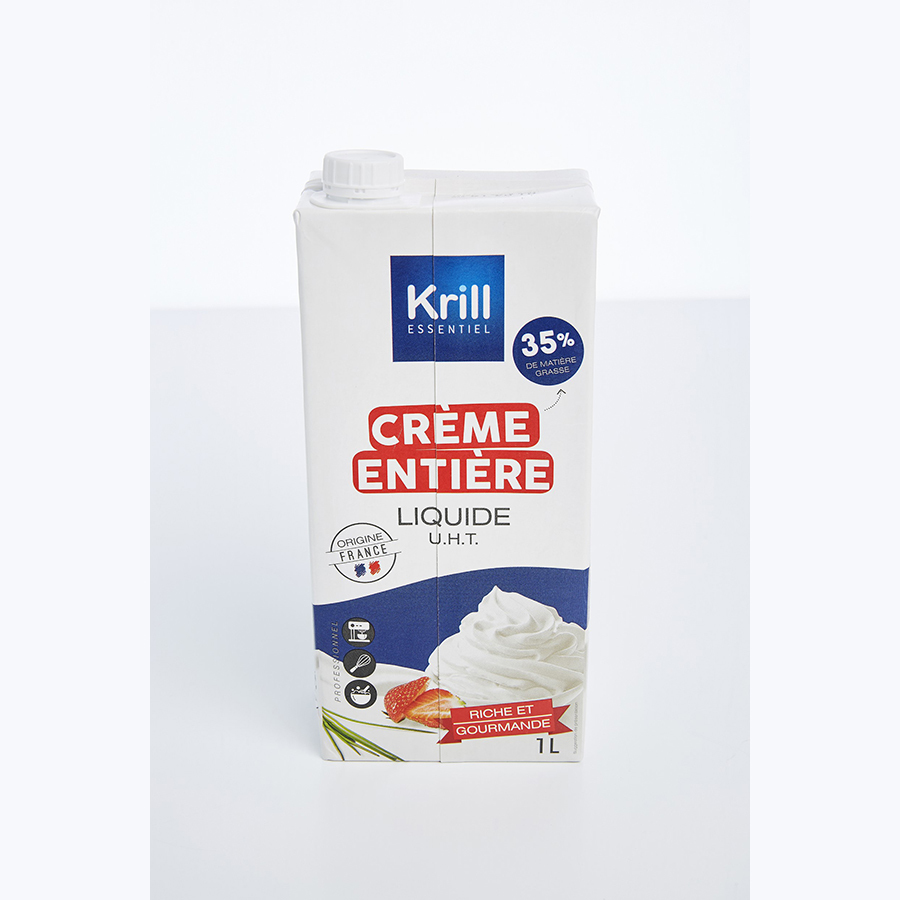 Crème liquide UHT 35% MG Krill Essentiel