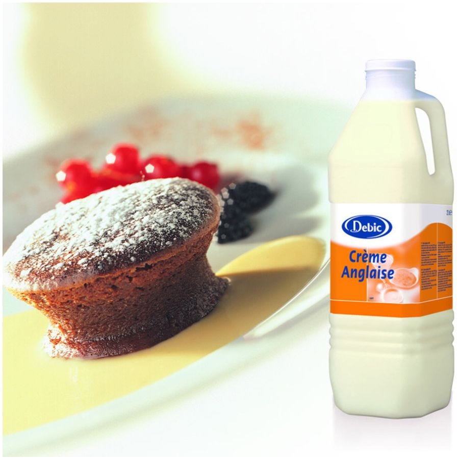 Crème anglaise en bouteille