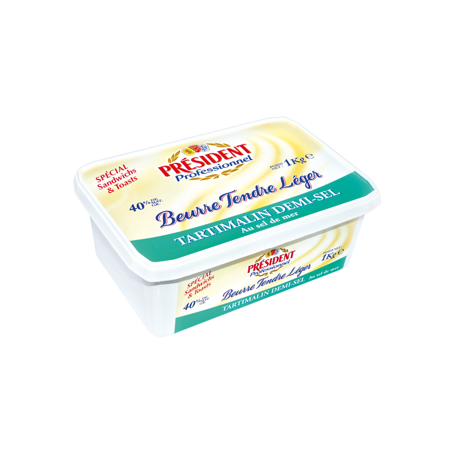 Beurre léger demi-sel Tartimalin