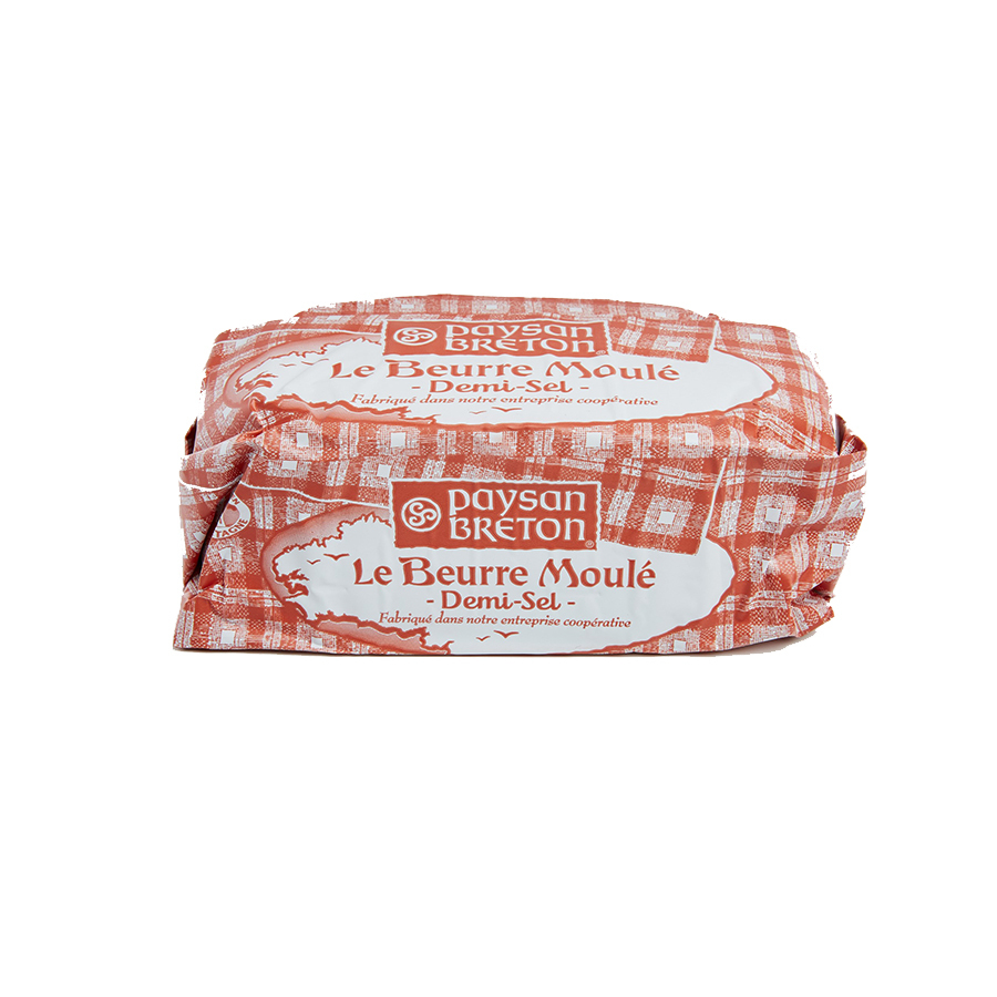 Beurre demi-sel moulé
