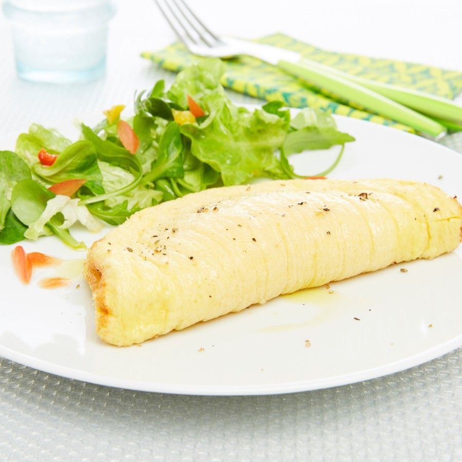 Omelette demi-lune nature