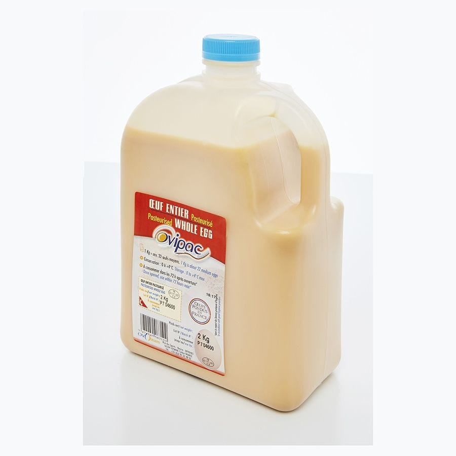 Œuf entier liquide pasteurisé Œufs de France