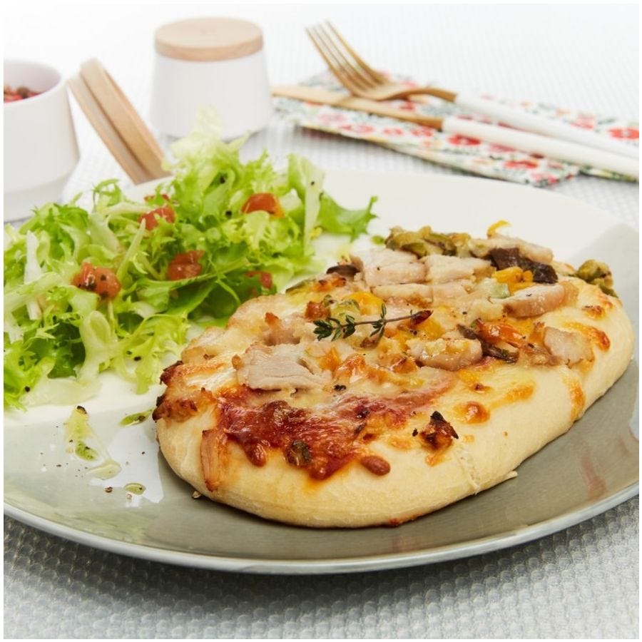 Fozza® aux légumes méditerranéens et au poulet