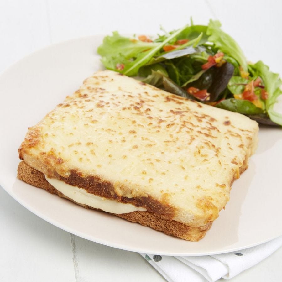 Croque-monsieur emballé individuellement