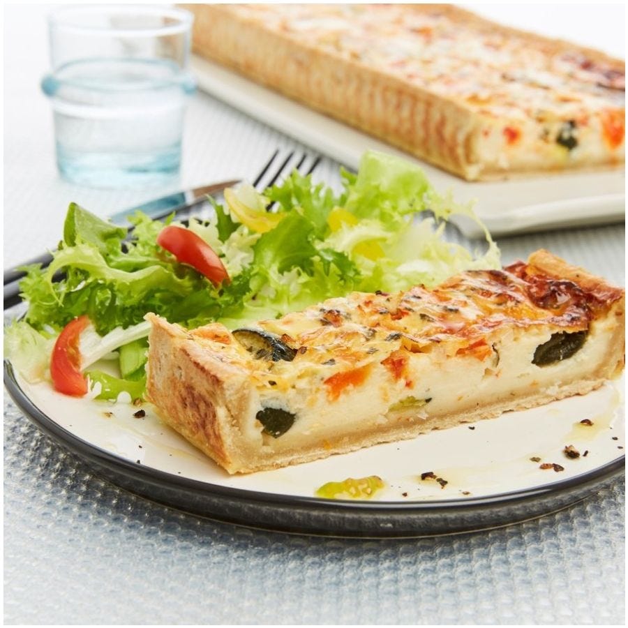 Tarte aux légumes du soleil bio