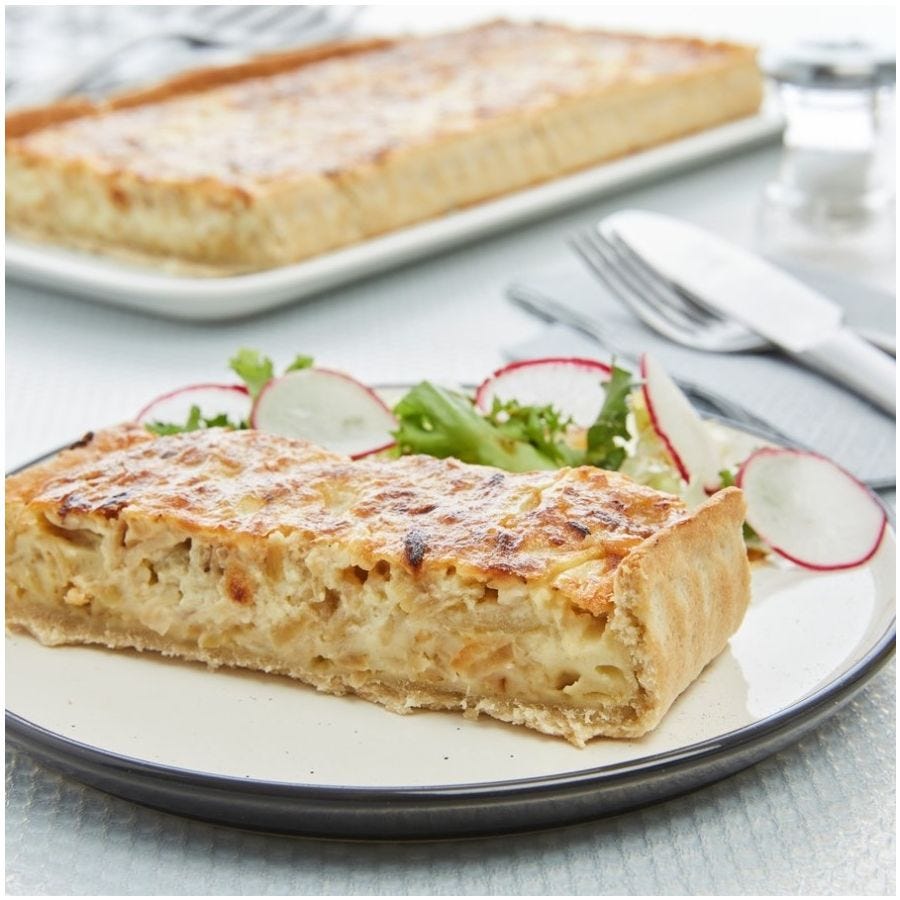 Tarte aux oignons