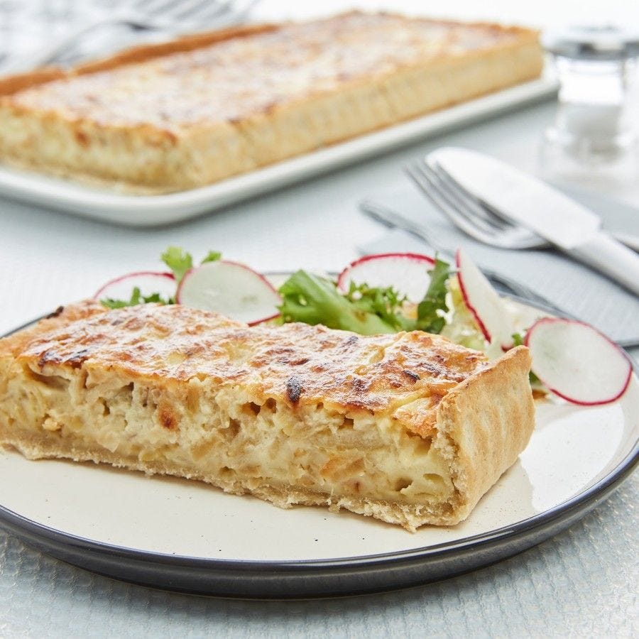 Tarte aux oignons