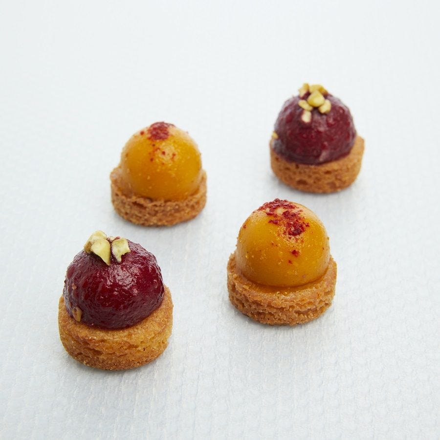 Duo de bouchées au foie gras
